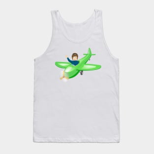 Pilot boy Tank Top